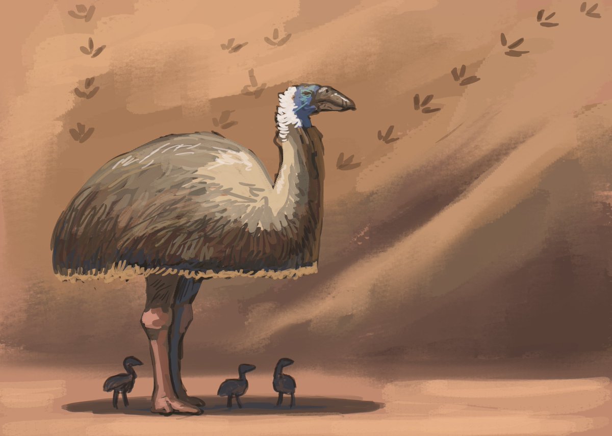 Results from the Flocking #paleostream! 
Lepidodendron, Baryonyx, Champsosaurus and Genyornis.