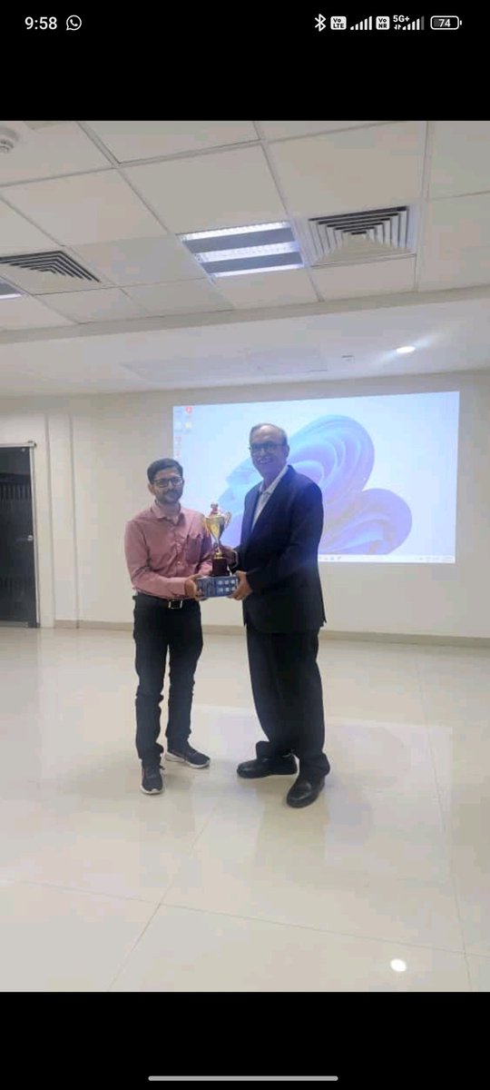 EcoFinHyderabad's tweet photo. Congratulations to Prof. Rishi Kumar!
He has received the Inspirational Teaching Award from the TLC, BITS Pilani–Hyderabad Campus — for the third consecutive year! 🙌
Well-deserved, Prof. Rishi Kumar! 👏
#bitshyd https://t.co/7f1UblAzpC
