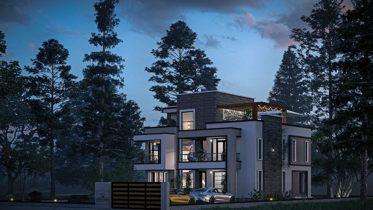 SabrimaHomes's tweet image. A contemporary 4 bedroom all ensuite maisonette with a detached servants quarters.

Ideal for at least an ⅛ parcel of land.

Good morning, and have a lovely day ahead.