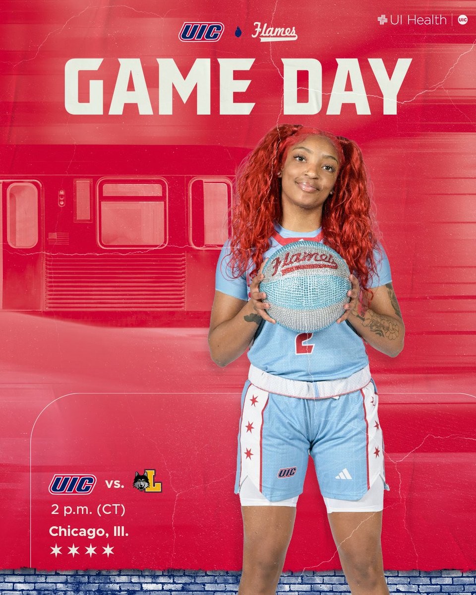 UIC_WBB's tweet image. Last one at 🏡 for the month of November! 

🆚 @RamblersWBB 
⏰ 2 p.m. (CT) 
🏟️ @CU1Arena 
🎟️ uicflam.es/e9m7
📺 uicflam.es/b0jh
🎧 uicflam.es/49f2d2
📊 uicflam.es/f18868

#ChicagosCollegeTeam 🏀🔥
