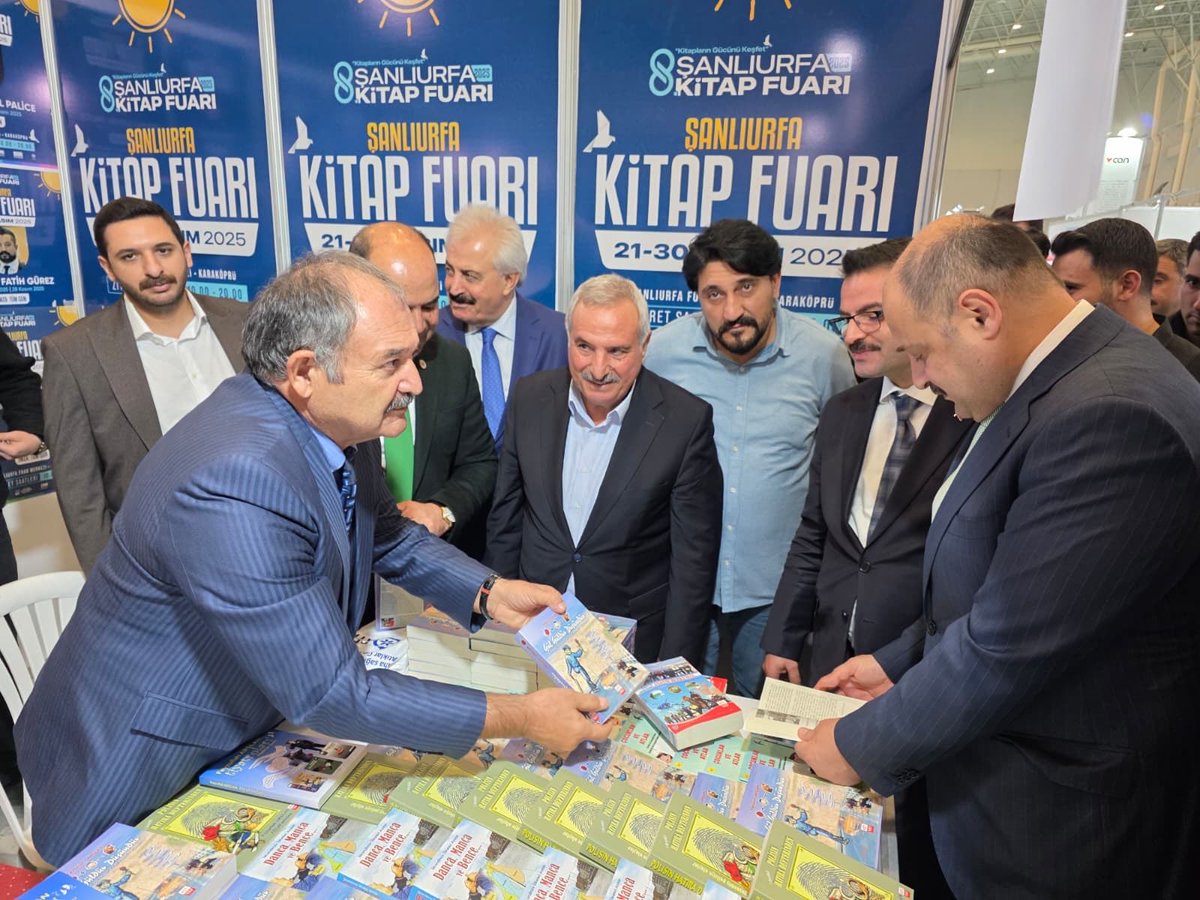 Şanlıurfa Kitap Fuarında Standımızı ziyaret eden tüm Kitapseverler sağolsunlar.