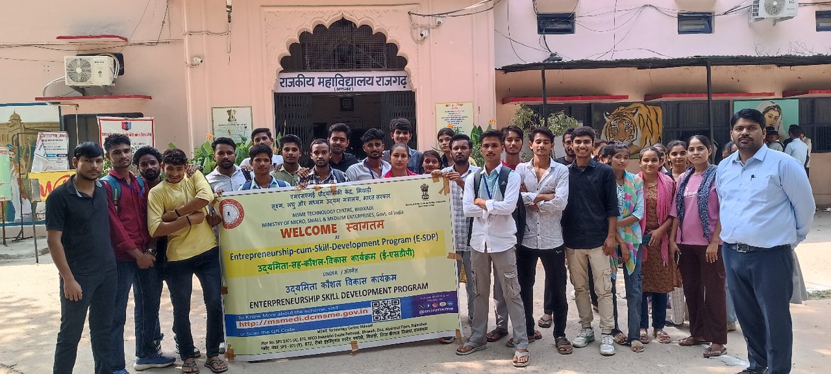 msmetcbhiwadi's tweet image. 🚀💻 ESDP Program on Computer Hardware &amp;amp; Networking at Govt. P.G. College Rajgarh, Alwar — Successfully Concluded!
MSME TC Bhiwad has wrapped up another high-impact ESDP, and the enthusiasm from students was absolutely NEXT LEVEL! 🔥
#ESDP #ComputerHardware #Networking