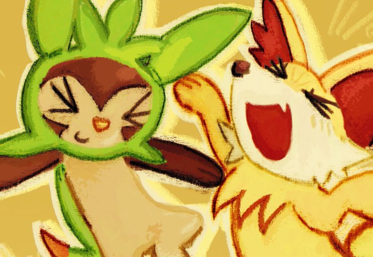 lolbitwildplays's tweet image. #starters #movieunleashers #pokemon