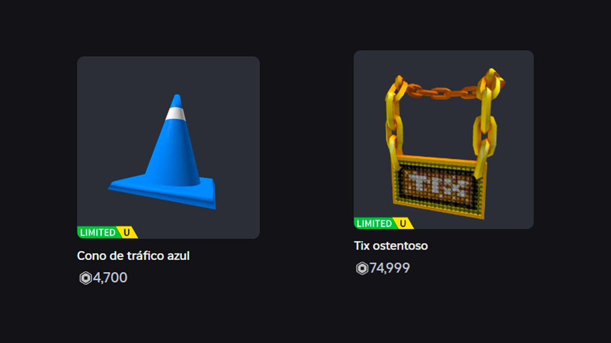 Hace unas horas, #Roblox convirtió en limitados dos objetos que salieron durante el Black Friday del 2024. 🤑

¿Los alcanzaste a comprar antes de que se volvieran limited's? ⭐