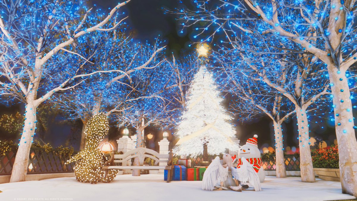 miumiu_nshm's tweet image. お庭できた🎄⋆˙⟡