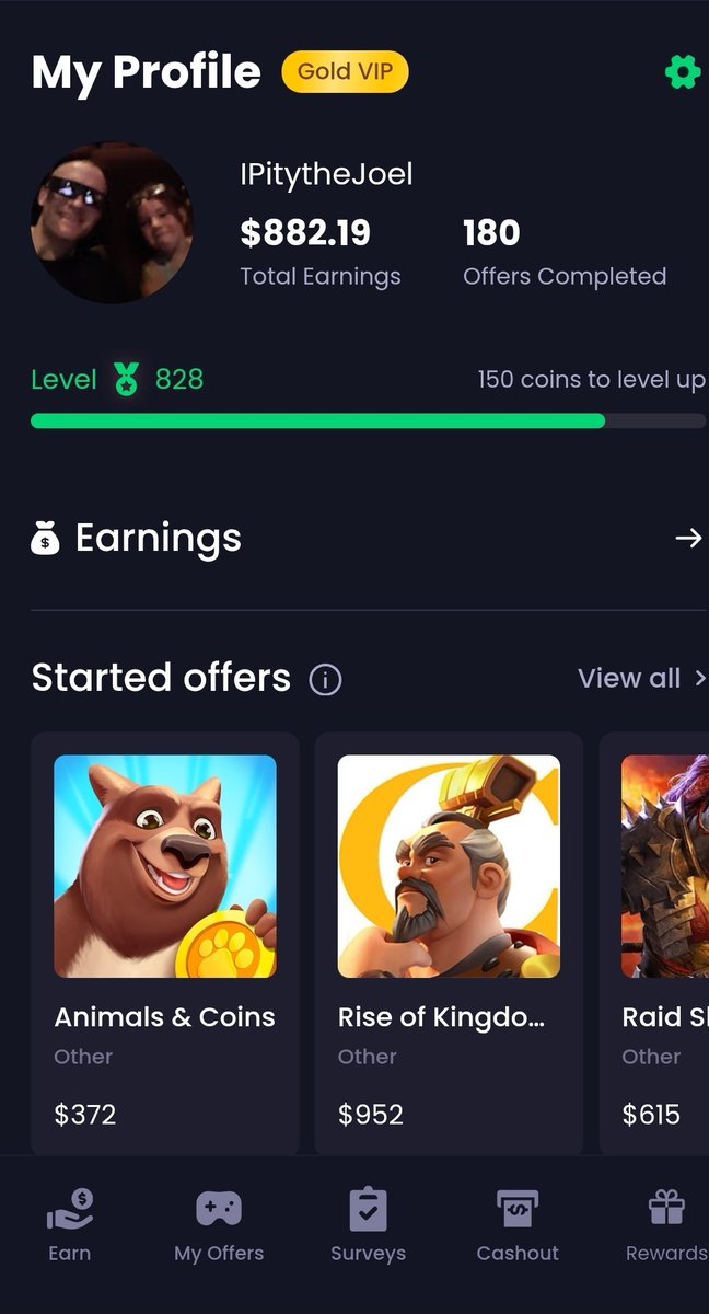 ipitythejoel's tweet photo. Just a picture for proof and there's a casino attached to it so everything you can win you can either spend up in games or go to the casino in there I have done quite well use my link to do that too and we both get money win win check the next comment. https://t.co/QnbvAEBBvu