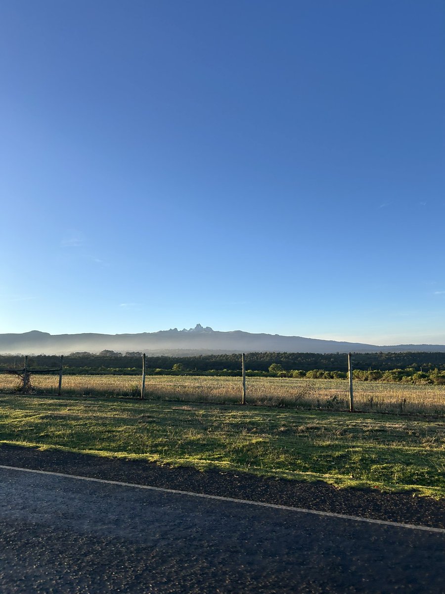 Mt Kenya is really showing off today❤️