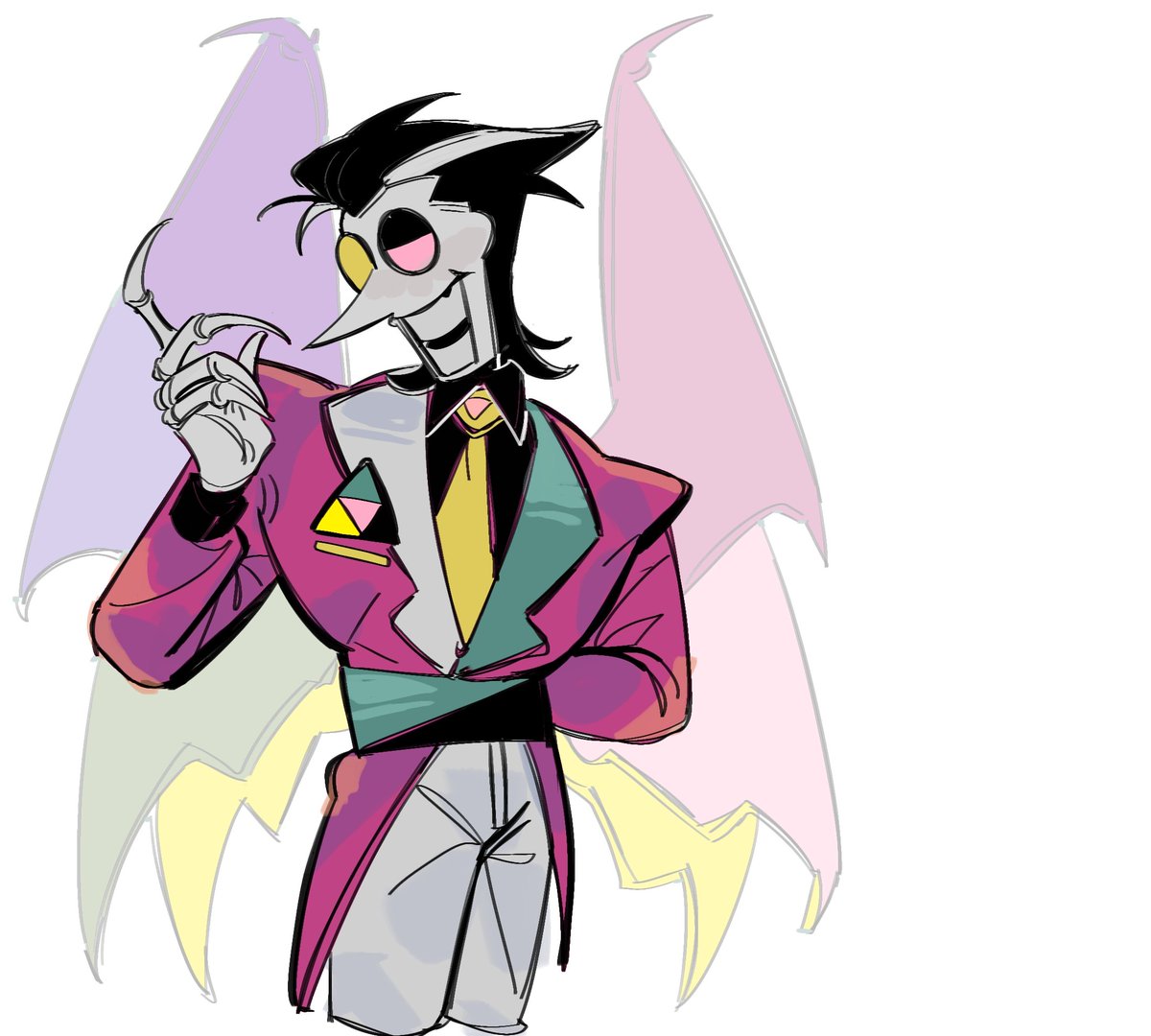 GINn_45___lol's tweet image. I created a version of Spamton Neo