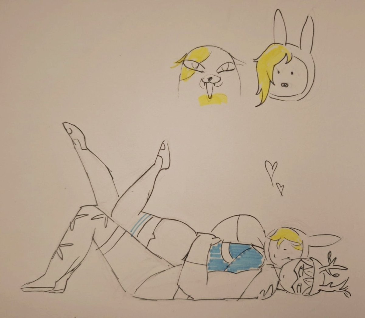 idkidc_tbh's tweet image. #hunterwizard #fionnaandcake #huntbunny