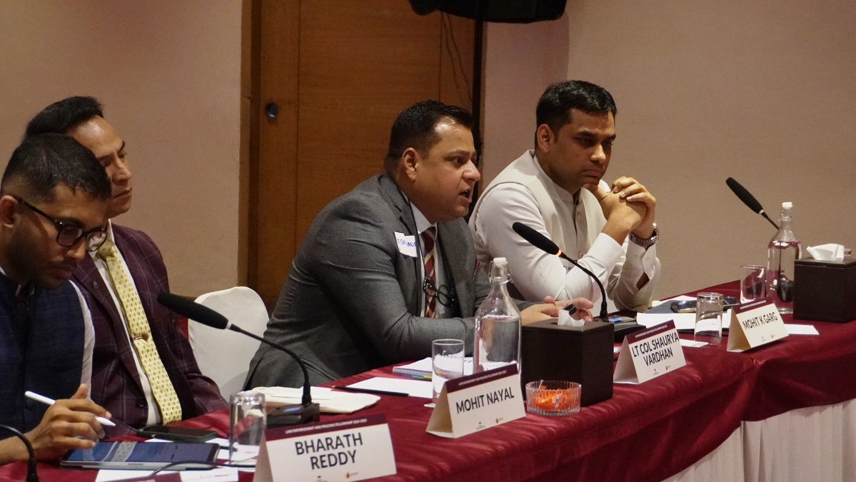 TakshashilaInst's tweet image. Panel 1 dives into ‘Artificial Intelligence in Policing’. Three sharp papers anchor the discussion: Dr Mohit Kumar Garg’s work on ‘Artificial Intelligence in Indian Policing: Measuring Efficiency Gains and Operational Impact’, Lt Col Shaurya Vardhan’s paper on ‘Modern Policing…