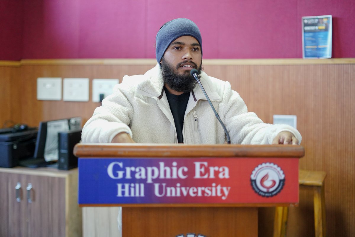 gehudehradun's tweet image. An enriching Alumni Interaction Session was conducted by the School of Agriculture, Graphic Era Hill University, featuring our distinguished alumnus 𝐌𝐫. 𝐑𝐚𝐣𝐚𝐭 𝐃𝐮𝐫𝐠𝐚𝐩𝐚𝐥. 

#alumniinteraction #gehu #event