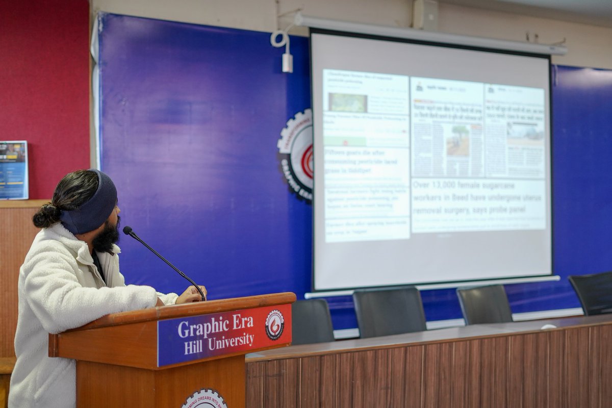 gehudehradun's tweet image. An enriching Alumni Interaction Session was conducted by the School of Agriculture, Graphic Era Hill University, featuring our distinguished alumnus 𝐌𝐫. 𝐑𝐚𝐣𝐚𝐭 𝐃𝐮𝐫𝐠𝐚𝐩𝐚𝐥. 

#alumniinteraction #gehu #event