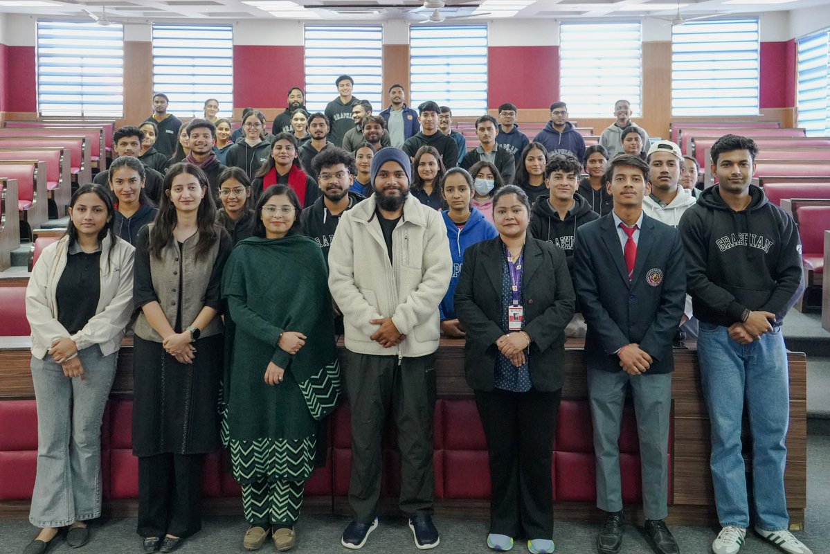 gehudehradun's tweet image. An enriching Alumni Interaction Session was conducted by the School of Agriculture, Graphic Era Hill University, featuring our distinguished alumnus 𝐌𝐫. 𝐑𝐚𝐣𝐚𝐭 𝐃𝐮𝐫𝐠𝐚𝐩𝐚𝐥. 

#alumniinteraction #gehu #event