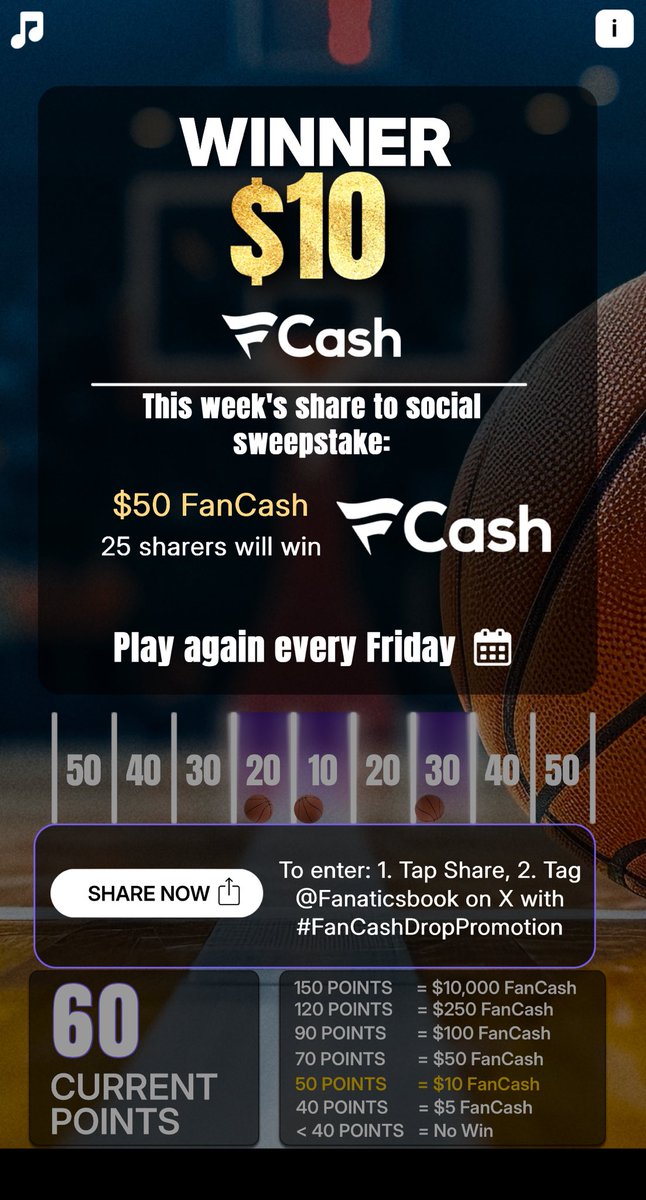 JordanDrunk's tweet photo. Play the #FanCashDropPromotion today

 https://t.co/9QN5GNmqUt https://t.co/inHnTmOG4Q