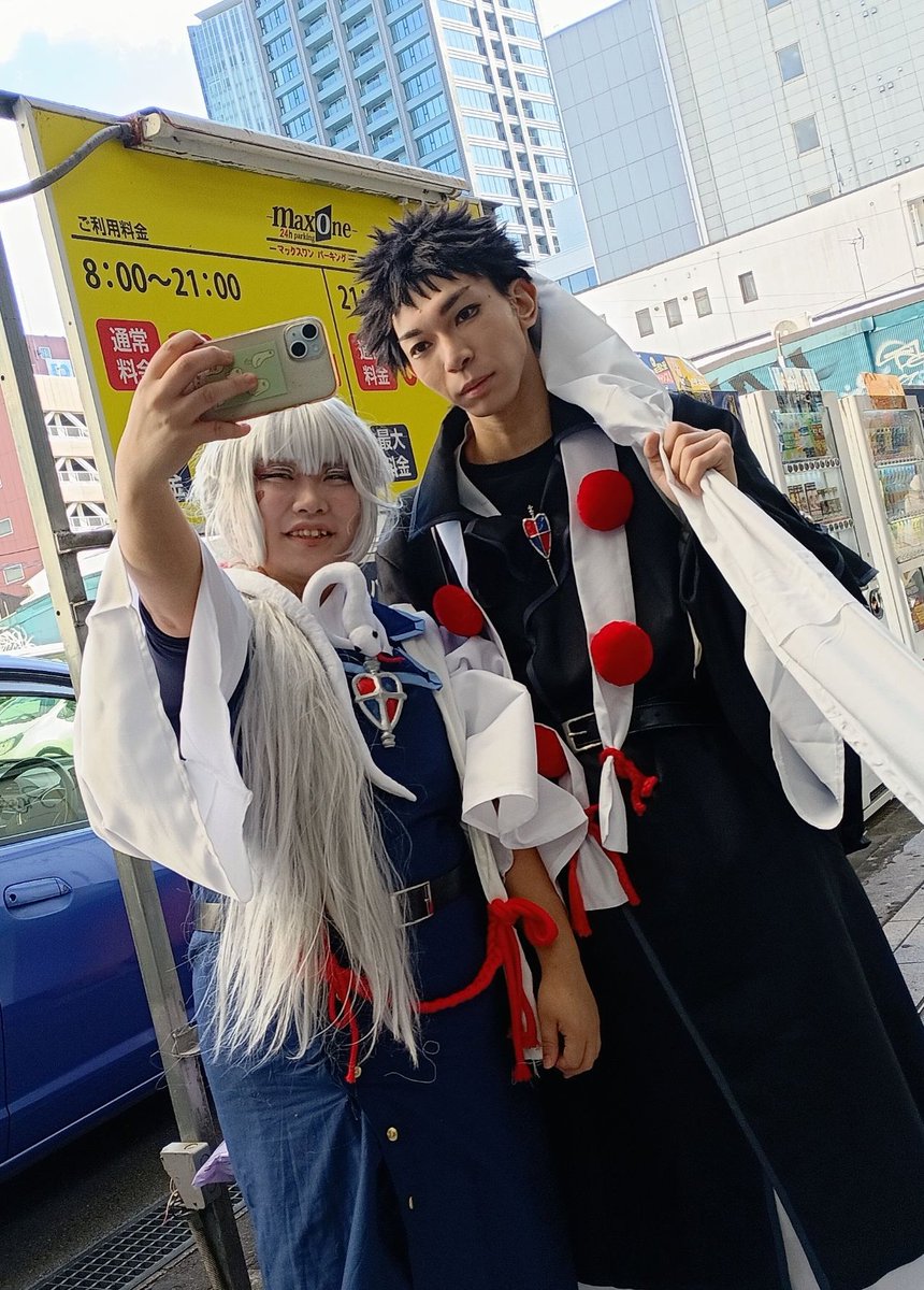 rit_joker's tweet photo. いい夫婦の日!
#仙スト #sscf #コスプレス
#1122祓魔任務in仙台 https://t.co/9zhZgpGuaK