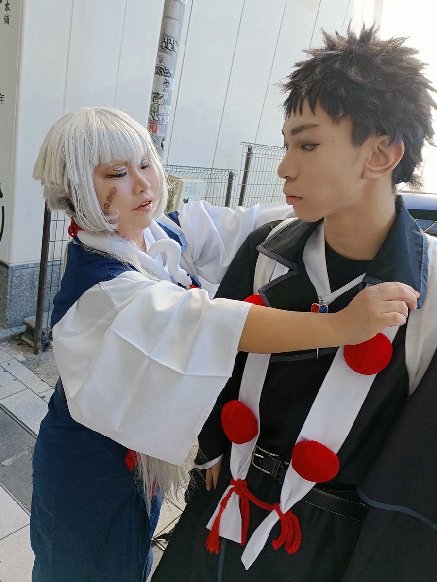 rit_joker's tweet photo. いい夫婦の日!
#仙スト #sscf #コスプレス
#1122祓魔任務in仙台 https://t.co/9zhZgpGuaK