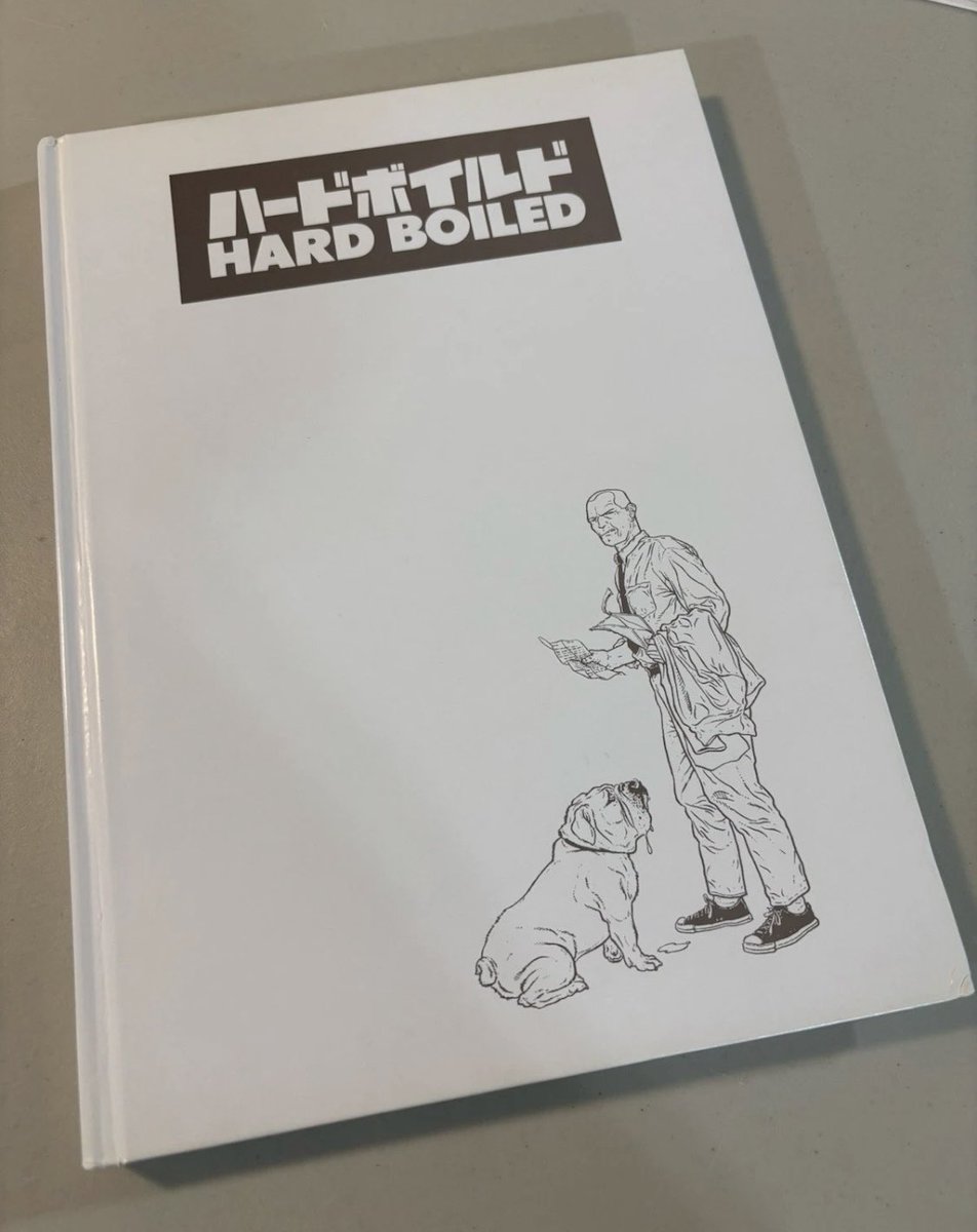 CoolComicArt's tweet image. Saw this cool Japanese edition of Miller/Darrow’s Hard Boiled