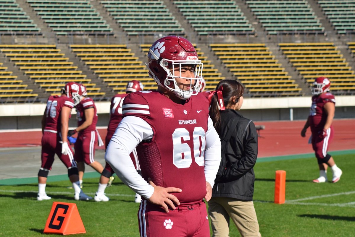 RitsumeiSports's tweet image. 【アメリカンフットボール部】11/22
2025年度全日本大学アメリカンフットボール選手権／準々決勝／対・法政大学ORANGE／於・神戸ユニバー記念競技場

選手権初戦！関東３位の法政大との試合です！
応援よろしくお願いします🔥