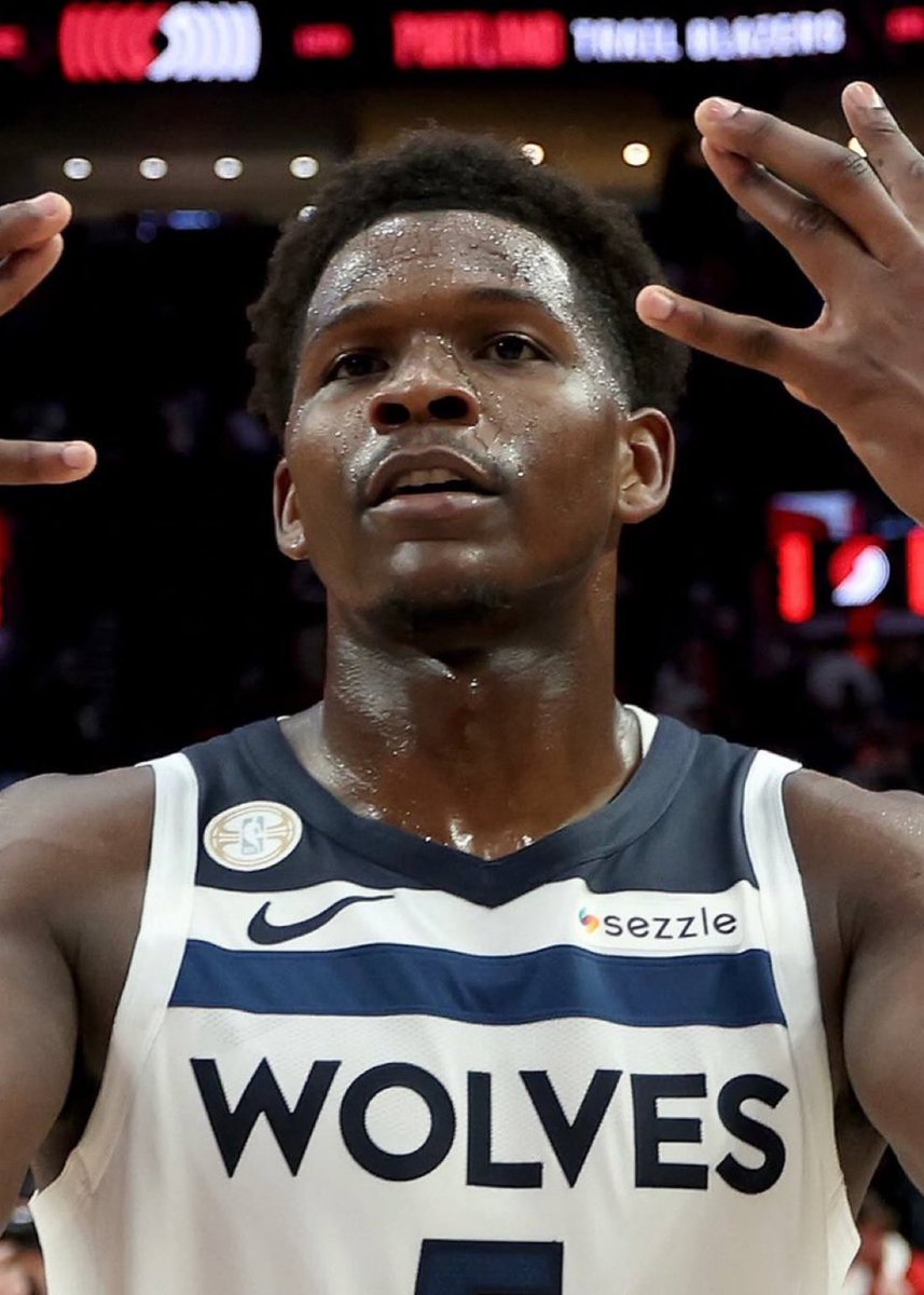 Anthony Edwards tonight: 41 Points 5 Rebounds 4 Assists 4 Steals 14/24 FGM