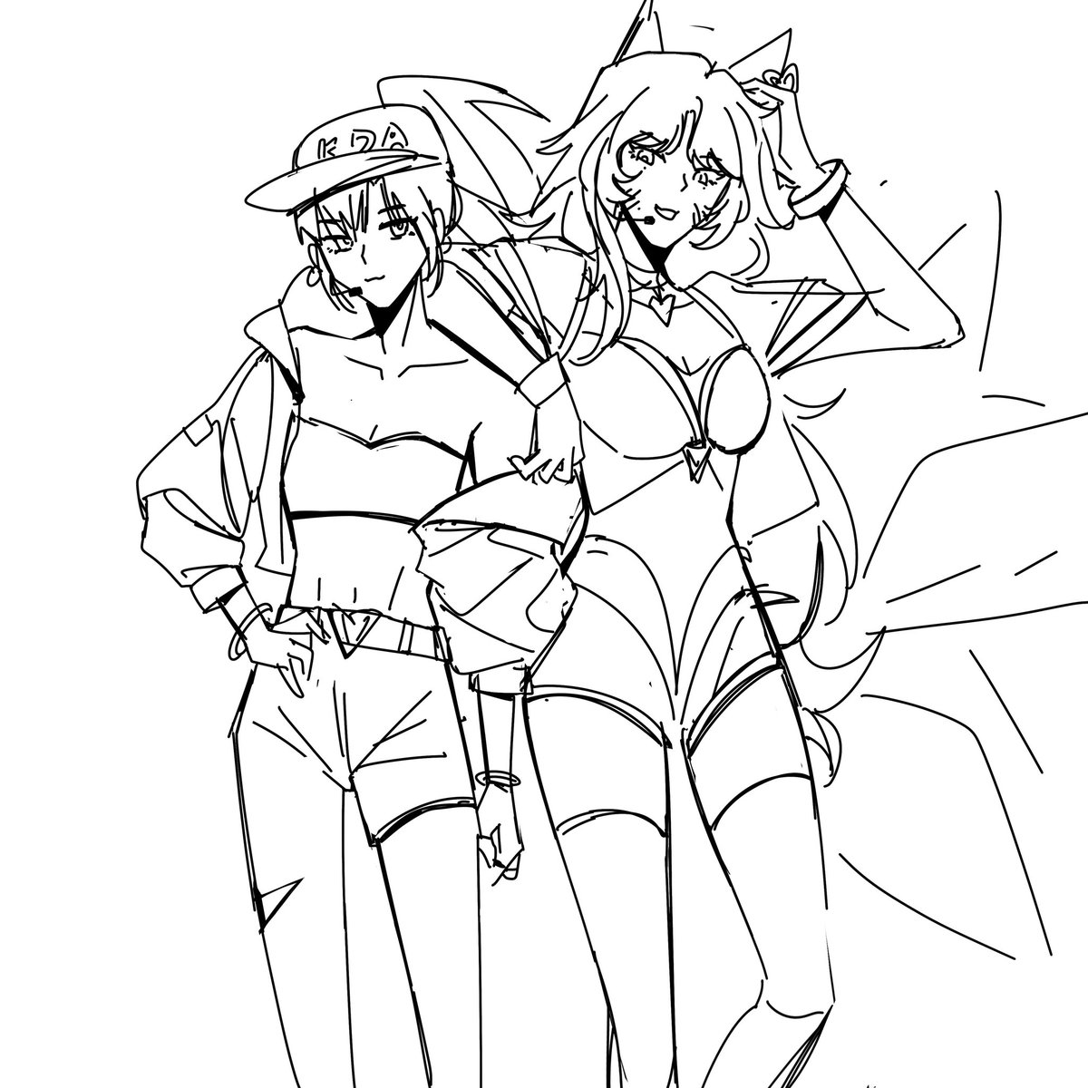 RiftMaker950's tweet photo. ⚠️gender swap+K/DA cosplay
#ch0ker https://t.co/sICMrJf345