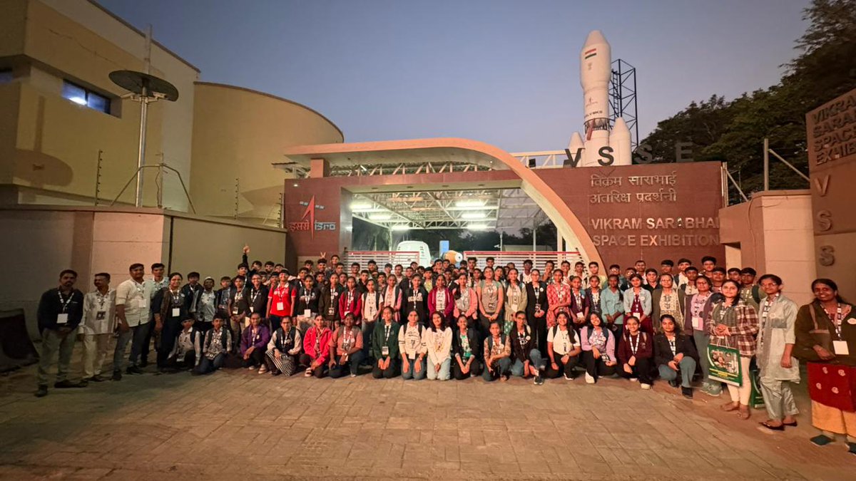 PalanShail's tweet image. Khusi Lakhani from #Bhuj and Priyanshi Patel from Anjar have been selected for the #GujSAC #BHAVIKA 

These young stars are #exploring, #experimenting, and experiencing the wonders of #space #science and #technology.
This mission is all about sparking #curiosity among students.