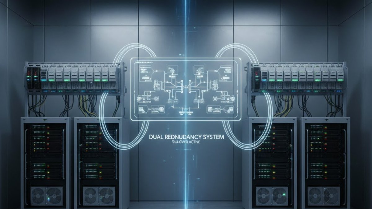 AutomationCS87's tweet image. Redundant systems = reliable systems.
Backup isn&apos;t a waste but an insurance.

#Reliability #Automation #IndustrialSystems