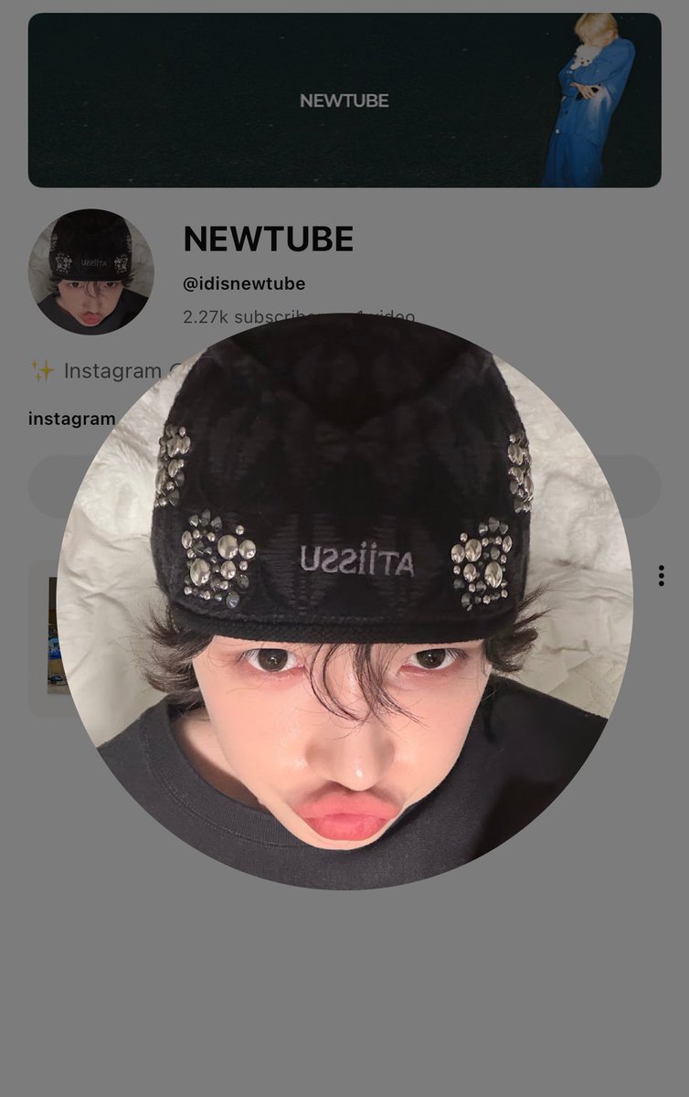 nyunyyang's tweet image. chani has officially opened his very own YouTube channel @ idisnewtube ! ♥︎