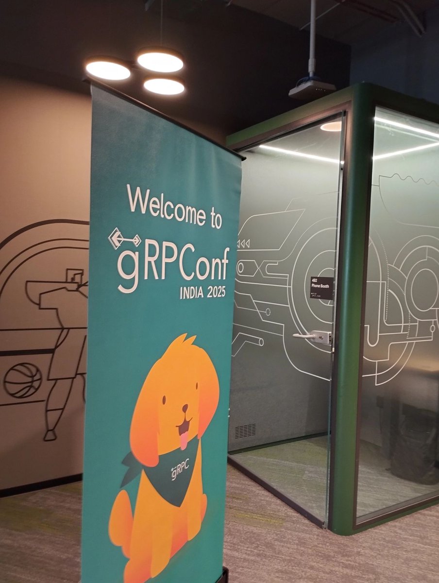 deskree_backend's tweet image. Great to be part of India’s 1st #GRPConf! 🚀
Incredible sessions, brilliant engineers, and game-changing ideas.
The future of high-performance systems is here. ⚡
#gRPConf #gRPC #DevCommunity #TechConference #CloudNative #Microservices #Developers #IndiaTech