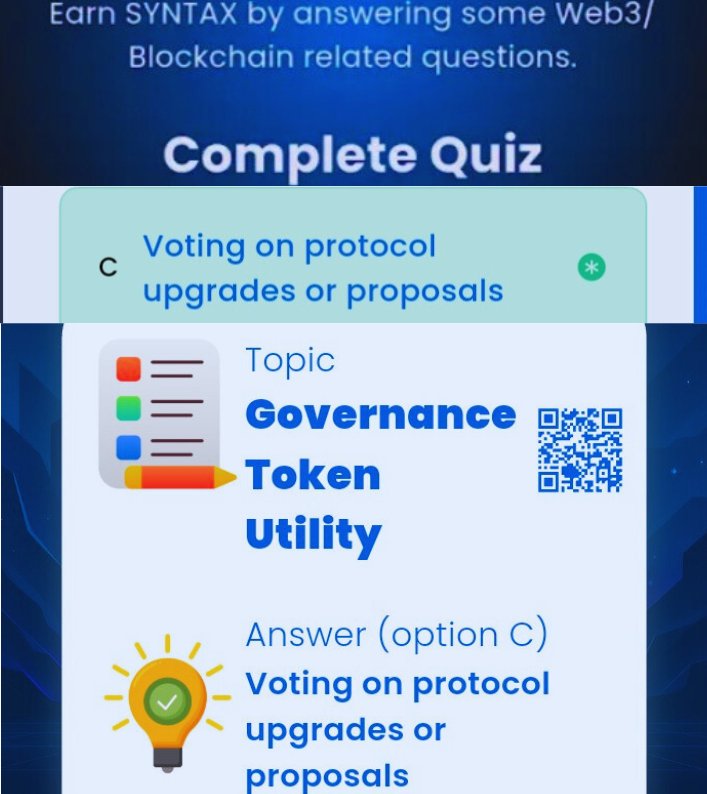 MissyOgo's tweet image. Syntax Verse📍 Daily Quiz For Today.
Date: 21/11/2025 

Daily Quiz📌
📍Answer: 👉  Option  C 

⭐️Reward:  20 $SYN  
#syntax