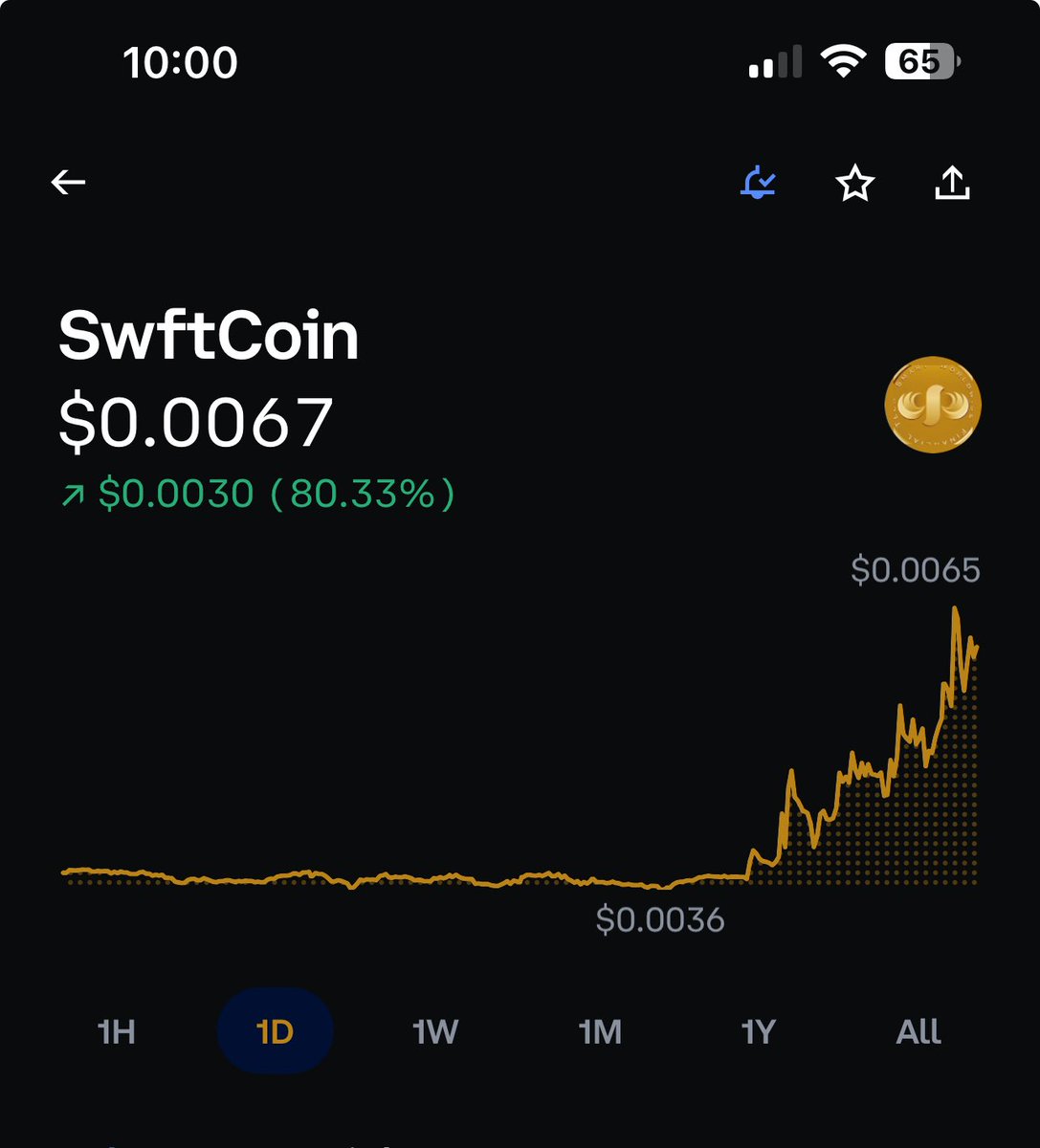 thomasnegeri's tweet image. While #CryptoMarket FEAR &amp;amp; GREED index is at 10 (Extreme Fear) , #SWFTC is up 80% up in one day .
#SWFTC TO $1 makes more sense than ever now. 👍🚀🚀🚀🌖