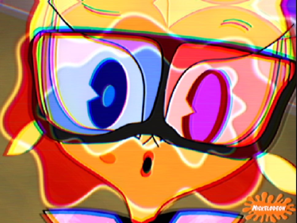 StarSpark52410's tweet image. #mlaatr #redraw @MLaaTRFanbase @NavillusStudio @MLaaTR_Reboot
Well I’m back with a new redraw of Melody(Leah) wearing the 3-D Glasses in the Episode, Lights, Camera, Genies! Also, the chromatic waves emitting from her glasses was heavily influenced by Danny Phantom’s Ghostly Wail