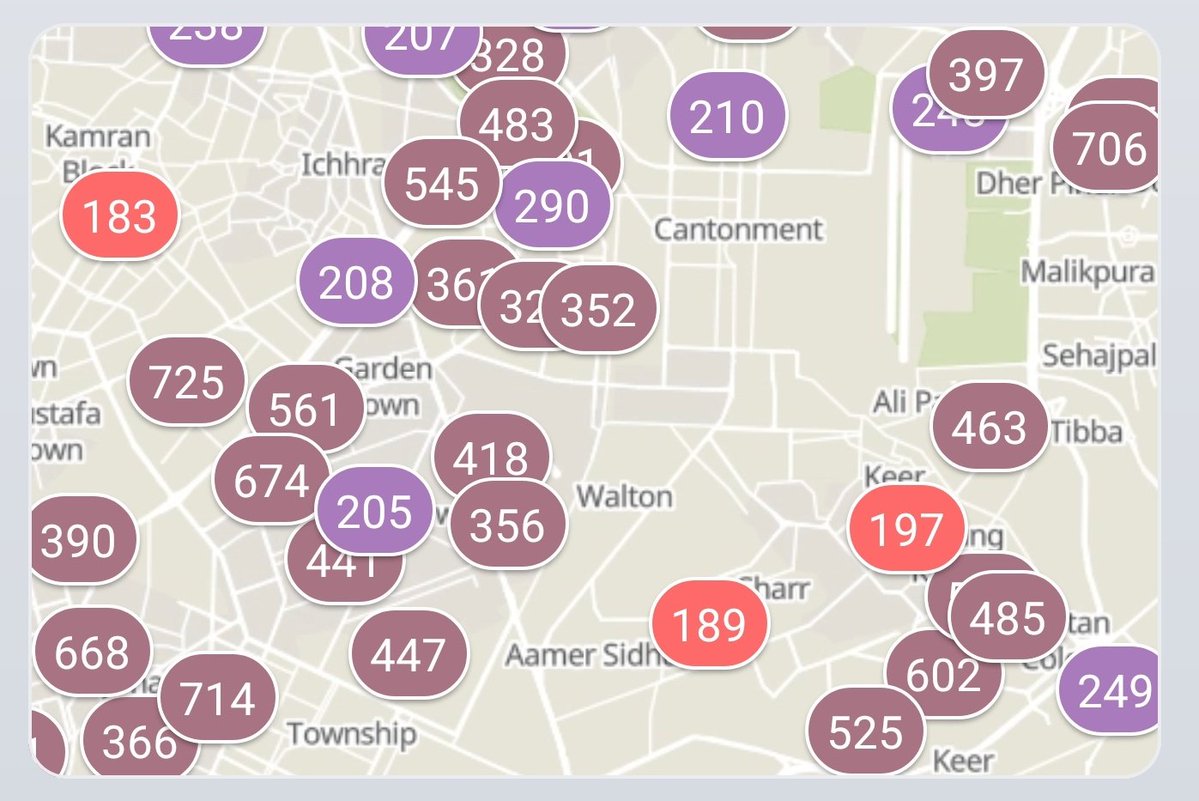SikanderFayyaz's tweet image. Lahore&apos;s AQI today: