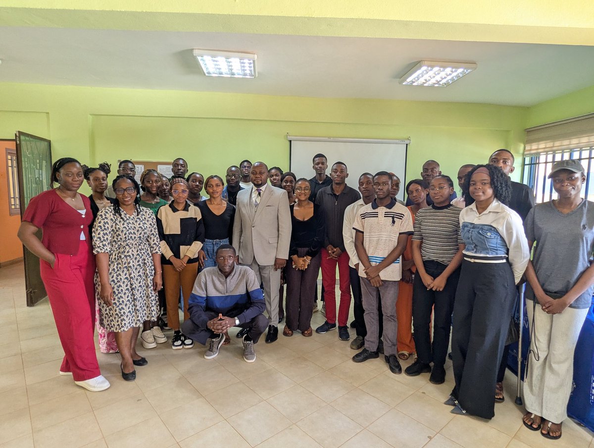 _jojo_math's tweet image. Another masterclass 🥳 We keep going on this week 🚀
On Thursday, Hult Prize IUSJC held a conference about &quot;Entrepreneurship among students : Realities and advantages&quot;.
#GEW2025 #StudentEntrepreneurship #PMICameroonStudentClub #HultPrizeIUSJC #AURA #HultPrize