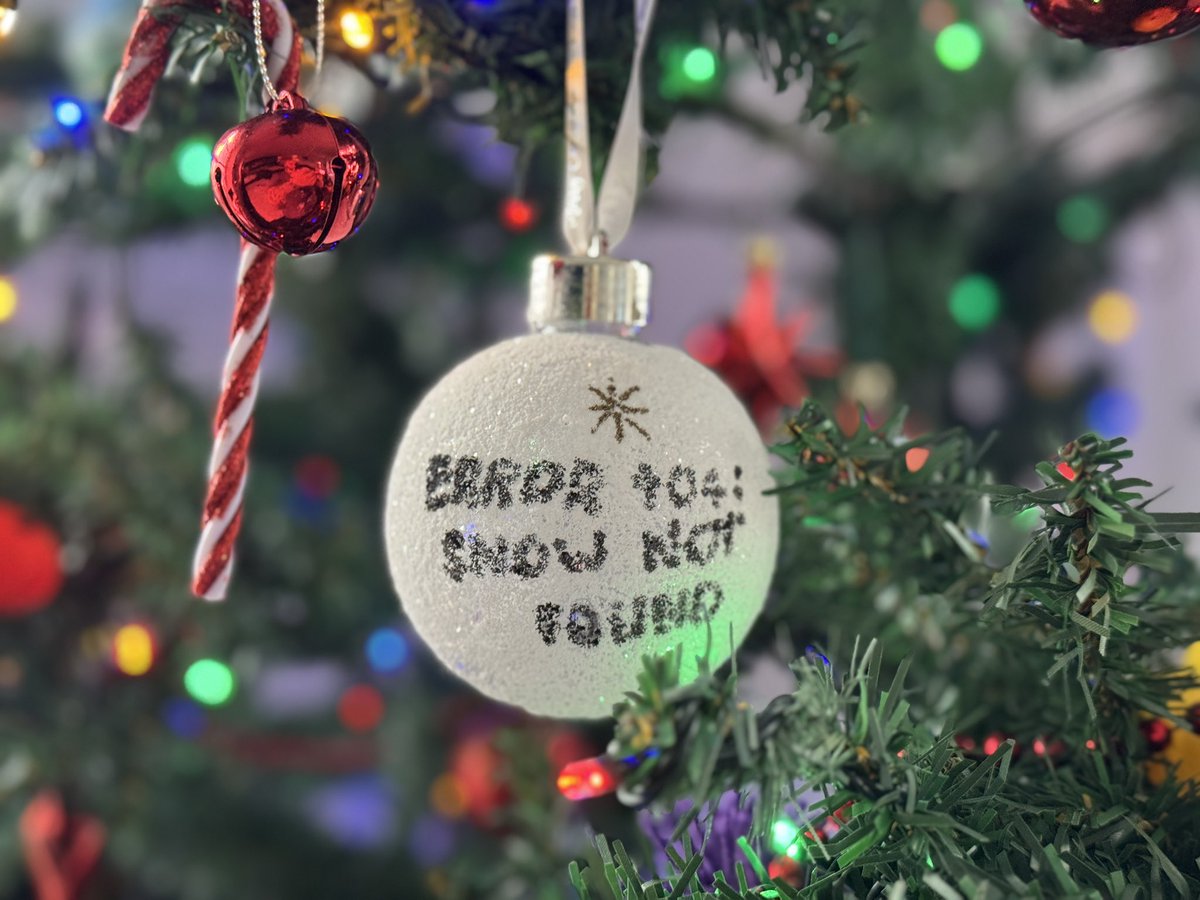 DHSB_MrScott's tweet image. Year 7 Digital Enterprise students have been making computing related tree ornaments to hang on the A22 Christmas tree for their extra-credit assignment this term 💻 → #ComputerScience @dhsboys 🎄