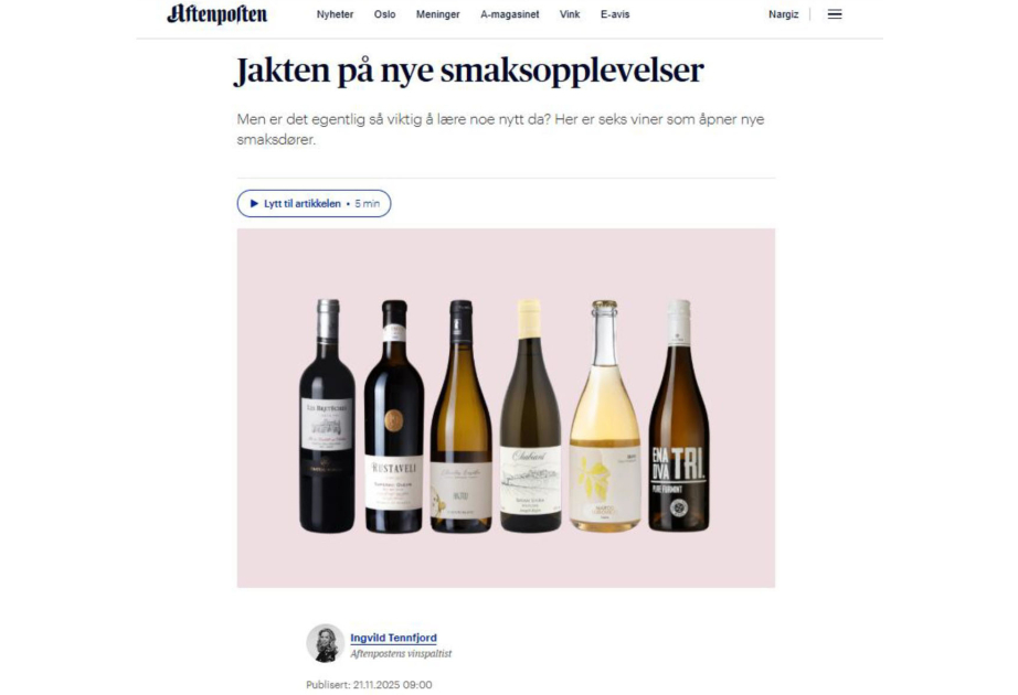 AzertacEs's tweet image. El vino azerbaiyano se encuentra entre los mejores según una experta noruega azertag.az/es/xeber/el_vi…