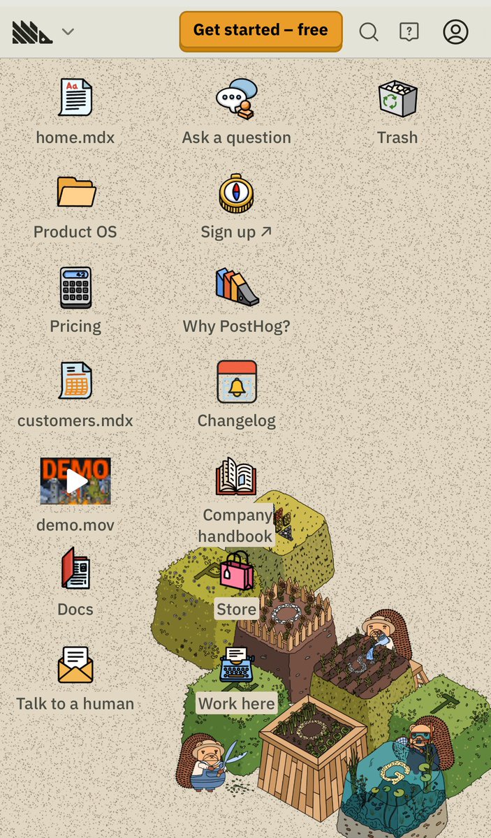 averycode's tweet image. Can we talk about how cute posthog’s site is? Analytics is so boring for me but their docs makes it 10x better