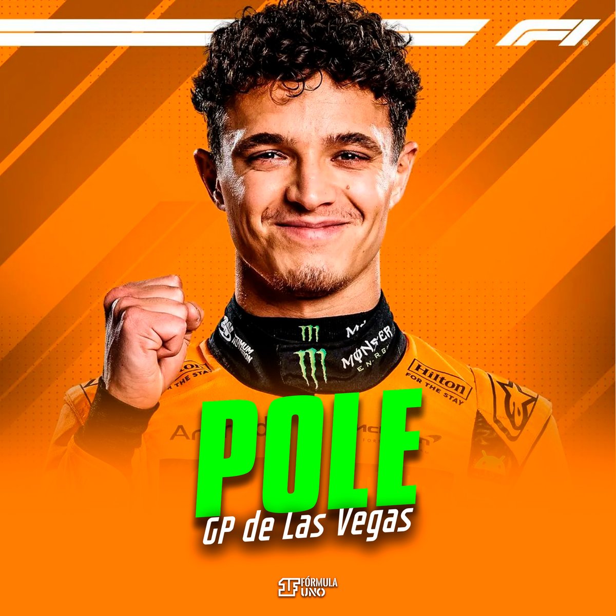 1FMasters's tweet image. 🟪 POLE para Lando Norris en Las Vegas
🔥 El líder del campeonato saldrá PRIMERO

#LasVegasGP #F1