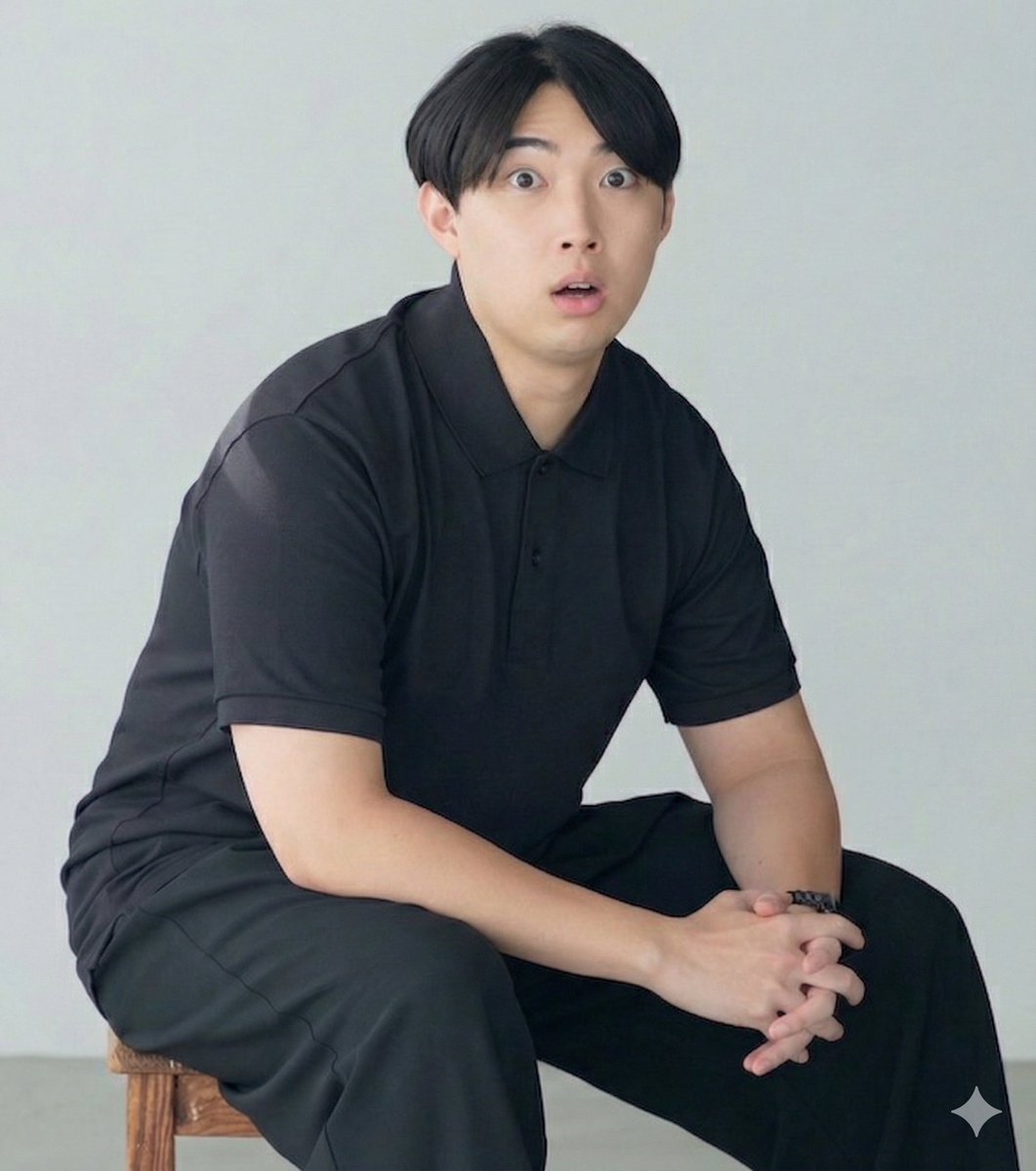 howto_apro's tweet image. かなり自然じゃない？
nanobanana pro強すぎる。

↓プロンプトこれ入れただけ
↓
↓
この画像の顔を驚いてる顔に変更してください。人物は変えず表情だけ変えて、AIで編集したとわからないようなクオリティにしてください。