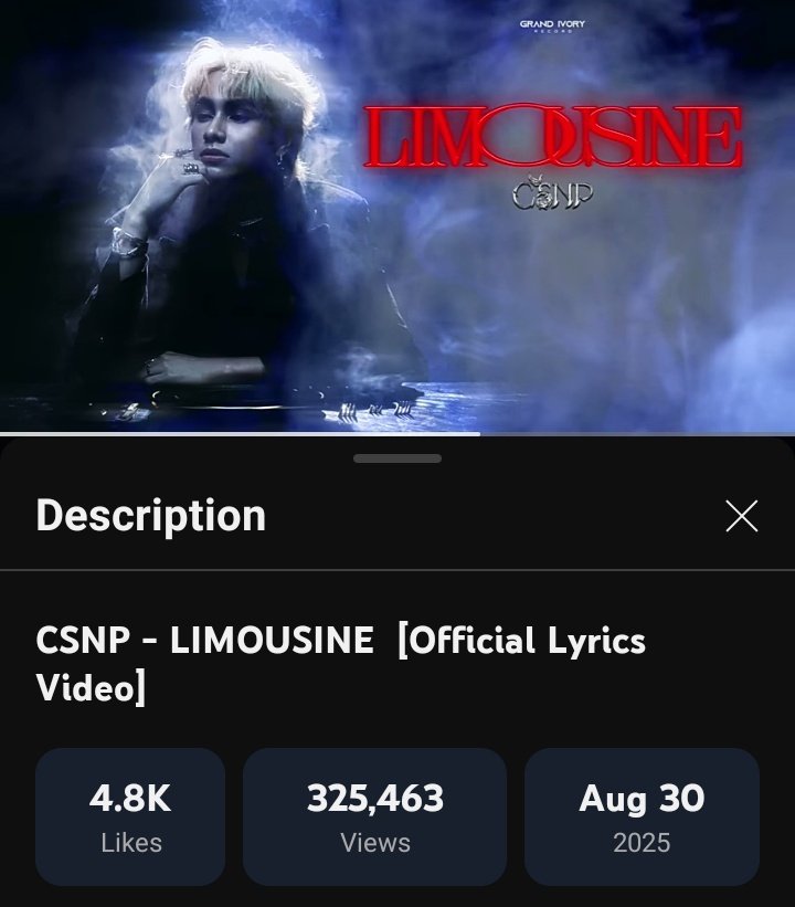 smartcsnpPhFC's tweet image. LET&apos;S GET BACK TO STREAMING‼️

Let&apos;s get that 1M before this year ends, yes? 💪✨

BLEED COLD
youtu.be/-Bmxo4vjocE?si…

LIMOUSINE
youtu.be/0RrGUdSmC8U?si…

CRISPY
youtu.be/ojOyiJH3XgI?si…

#BleedCold_CSNP
#Limousine_CSNP
#Crispy_CSNP
#CSNP 
#smartcsnp