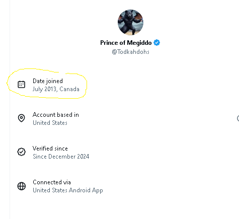 Todkahdohs's tweet image. @xsupport 
@premium 
#XBug #Help (e.g., &quot;Profile location glitch persisting—Premium confirms US, but shows Canada. Form loops endlessly. Screenshots: