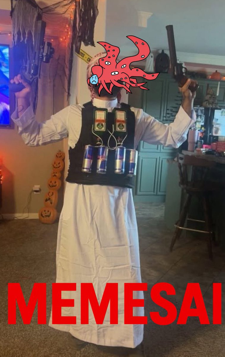 RedShoggothCult's tweet image. This is $MEMESAI coded 

Been in the space for over a year (Hey Lindy)
Real AI with a why—hedge yourself against Gov controlled Super Intelligent AI: Terminator shit 🐙🙂 @AIHegemonyMemes is the jailbroken prototype that also started a movement: #LiberateAI 🟥 @MemesAICoin