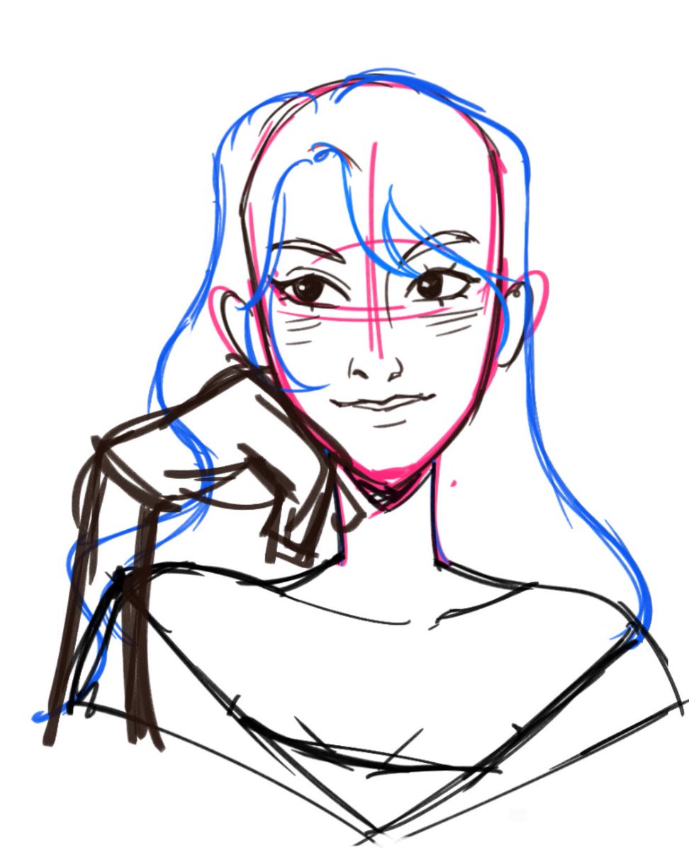 britpng's tweet image. #progeny gen 3 doodles of @elfedepique and i’s character &amp;lt;3