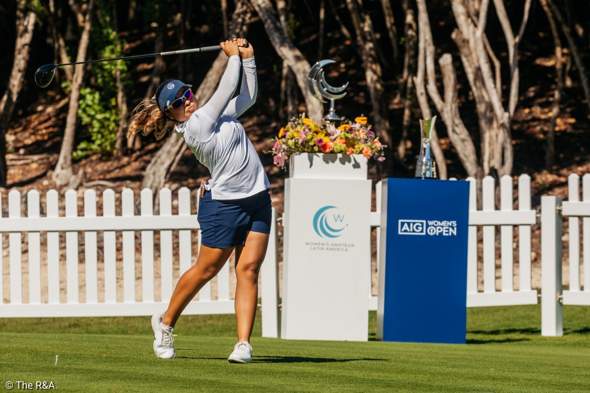 GolfinSTYLEID's tweet photo. It's a super-tight leaderboard at the @WalaGolf with Emily Odwin, Maria Jose Marin, and Daniela Paez are heading to the weekend at 4-under 140, two strokes better than local hope Alexa Saldana. https://t.co/41www9e2oG #womensgolf https://t.co/o7VUpOgSag
