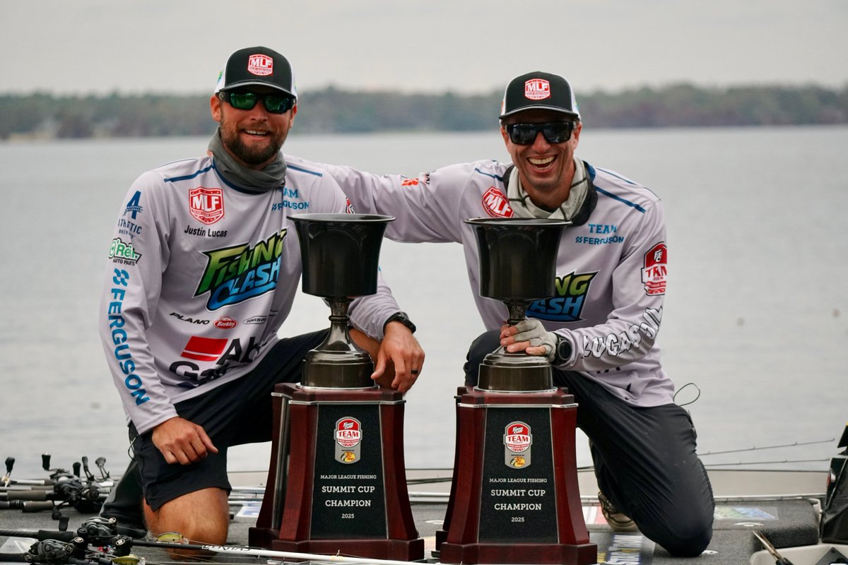 Brent Ehrler and Justin Lucas, congratulations on winning the MLF Summit Cup! This time the crankbaits(LC 1.5) and jerkbaits really hit the spot. It was truly impressive to see you fishing with such great smiles and communication all day long.
<a href="/brentehrler/">Brent Ehrler</a>  <a href="/justinlucasbass/">Justin Lucas</a>