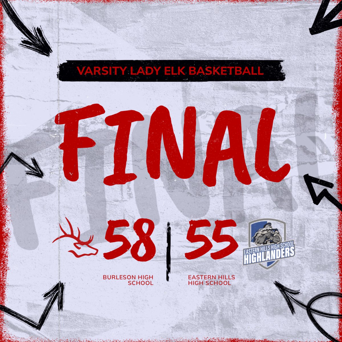 🏀📣🔴LADY ELKS WIN!🔴📣🏀
