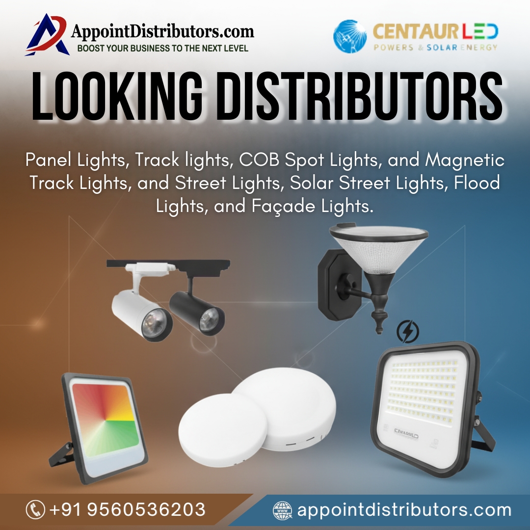 SnehaSingh3111's tweet image. Looking #Distributors for Panel Lights, Track lights, and more

Brand - Centaur Led
Details - hhttps://www.appointdistributors.com/centaur-led

★ High profit margins

#LEDLight #SolarLights #ConcealedLights #Electronic #Wholesaler #Dealer #Supplier #Business #AppointDistributors
