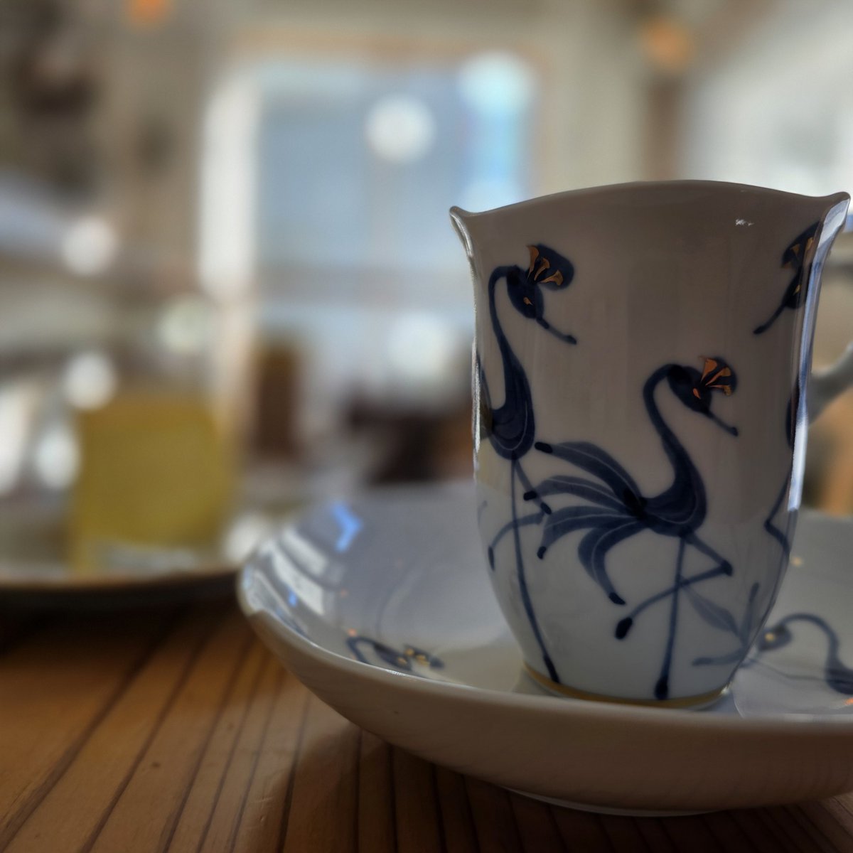 cocoa__yu's tweet image. 珈琲とかぼちゃのチーズケーキ