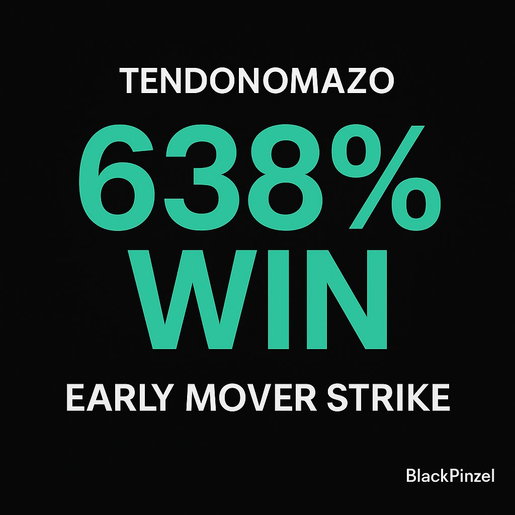 0xFilipko23's tweet image. A random dude tried my early mover strategy last night and hit a 638% win on his first trade.

No fancy setups. No complex charts.

Just smart flow tracking.

Crazy.

You only need @mobyagent and guess what?

It&apos; free!!!

* I have download links pinned on my profile 🔗