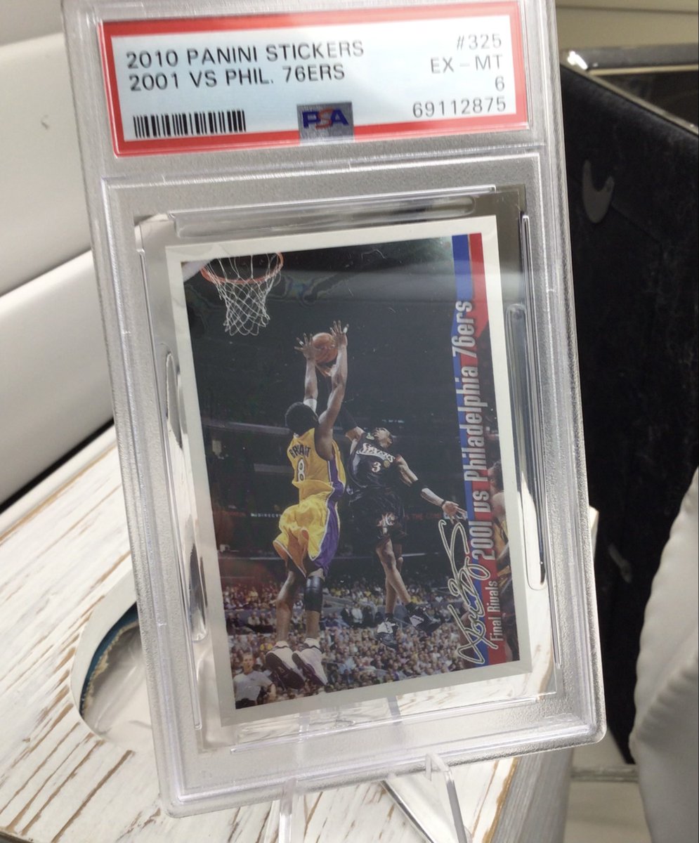du47222292's tweet image. Saturday Giveaway: Kobe v Iverson 
One of my favorite cards 
#Giveaway #Lakers #kobe 
Like✅Follow✅Repost✅