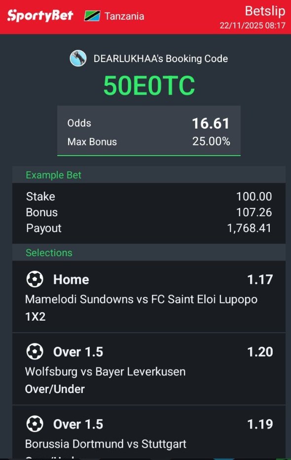 Usisahau edit odds nyingi sijawahi weza